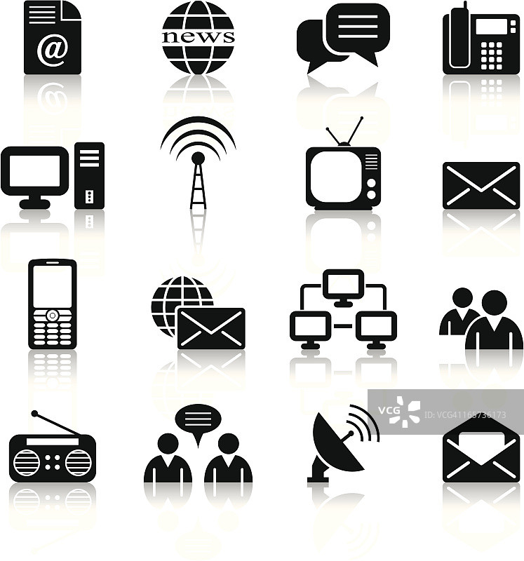 通信和网络图标图片素材