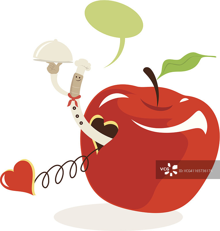 蚯蚓厨师为您提供来自苹果的最佳天然食品图片素材