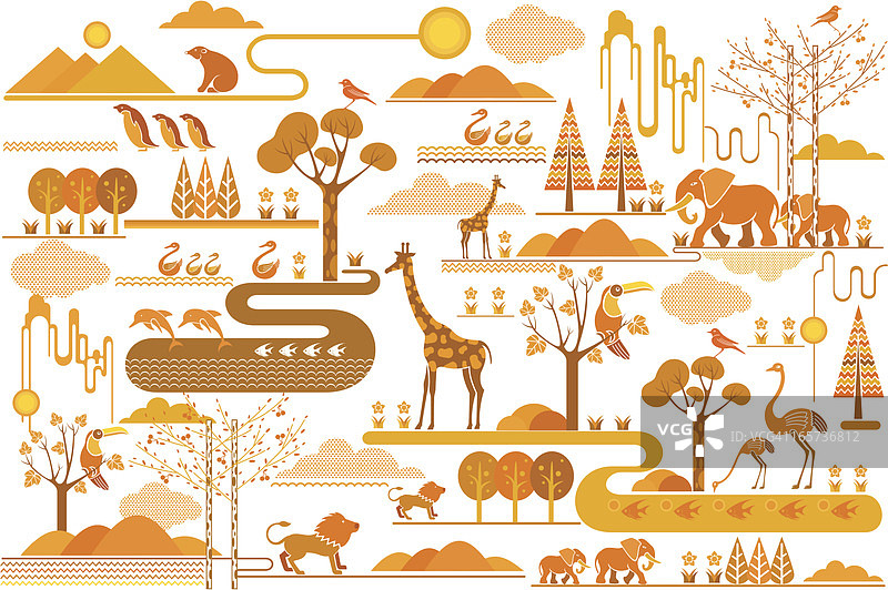 自然与动物图片素材