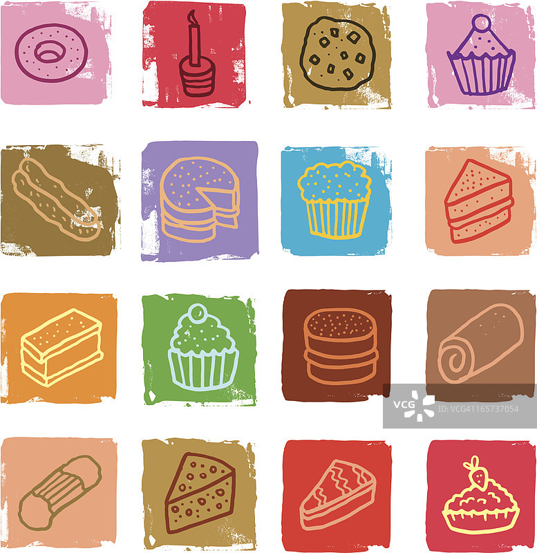 蛋糕图标图片素材