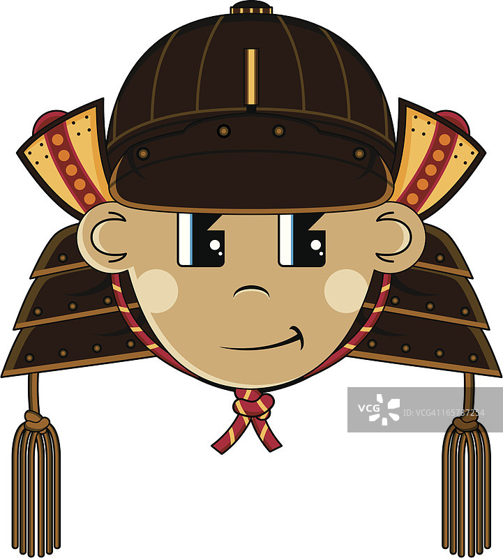 可爱古代武士图片素材