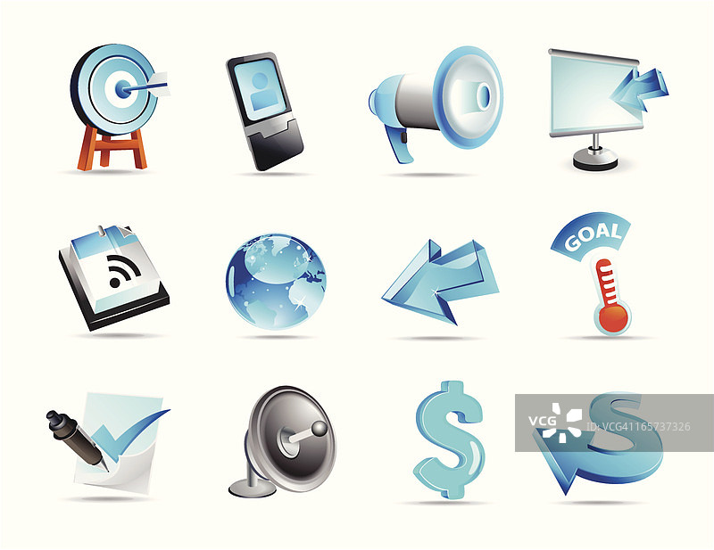 商业和公司图标图片素材