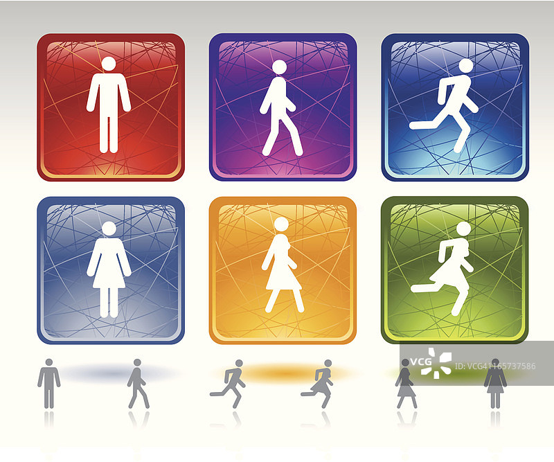 运动按钮图片素材