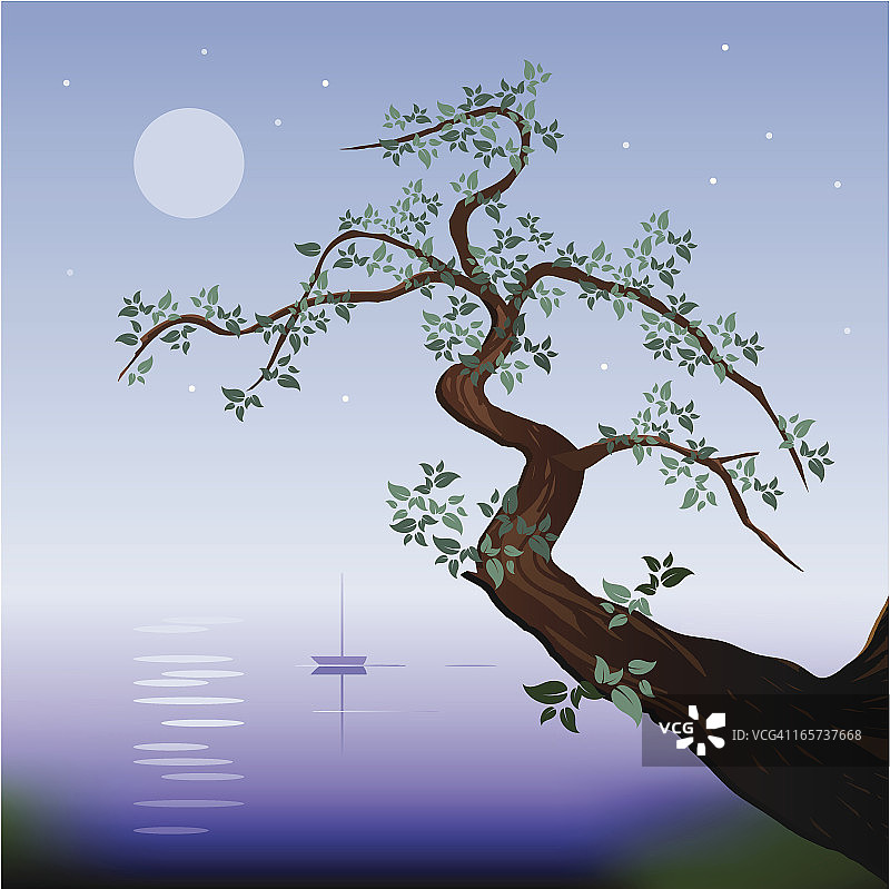 日式风格风景图片素材