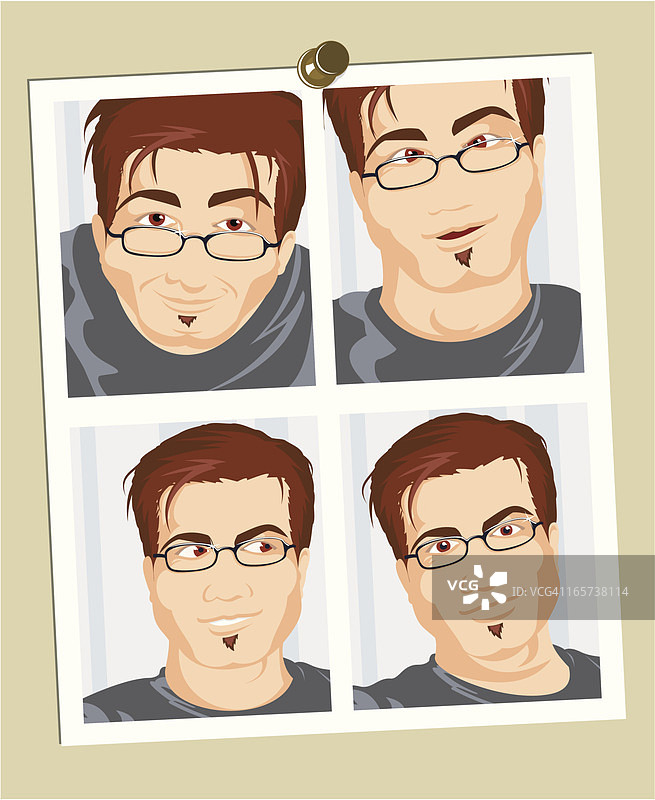 护照照片图片素材