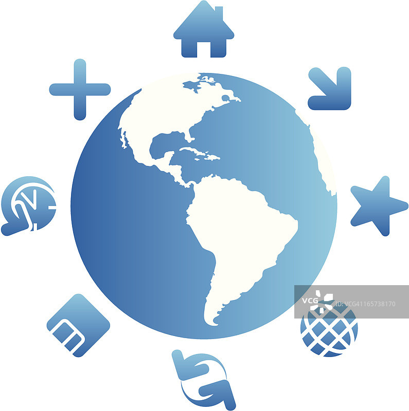 全球互联网与浏览图片素材