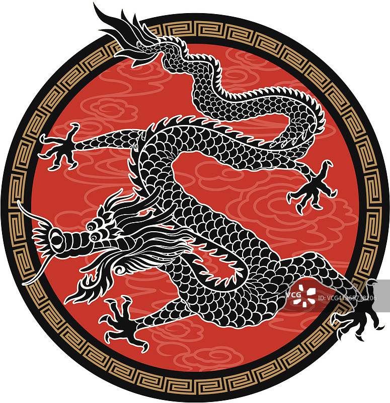 龙年符号图片素材