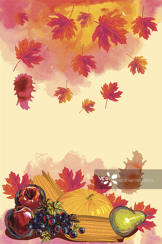 美丽的秋季背景图片素材