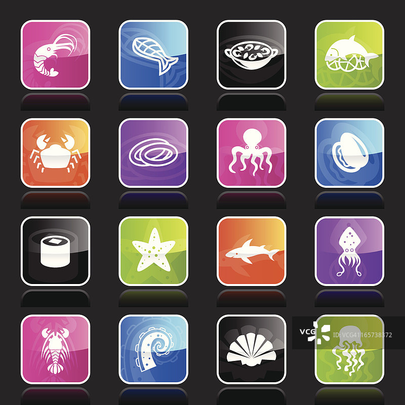 Ubergloss图标 - 海鲜图片素材