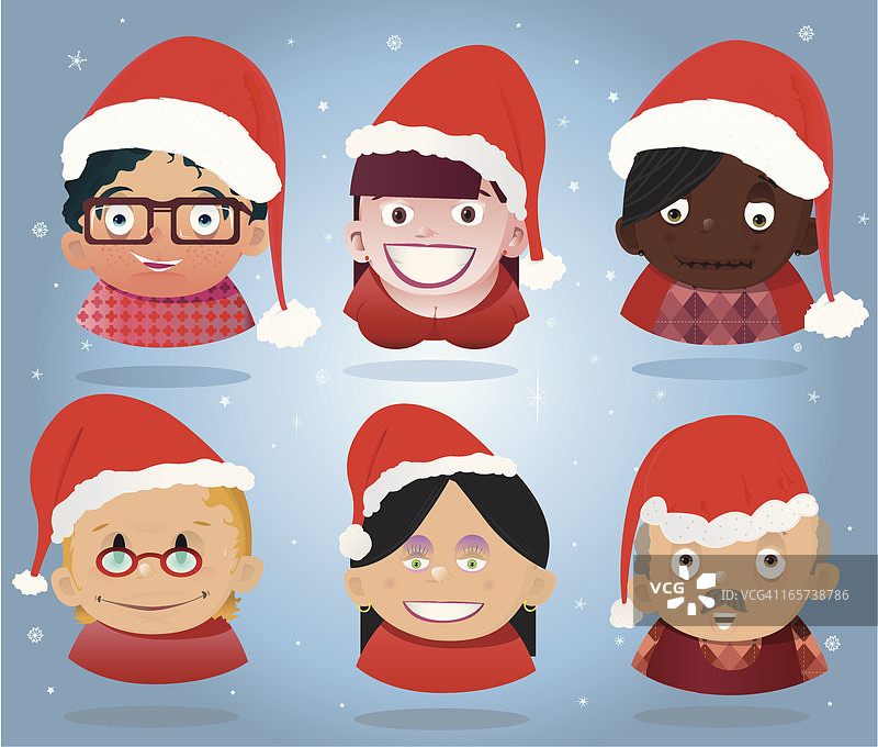 圣诞节人物图片素材