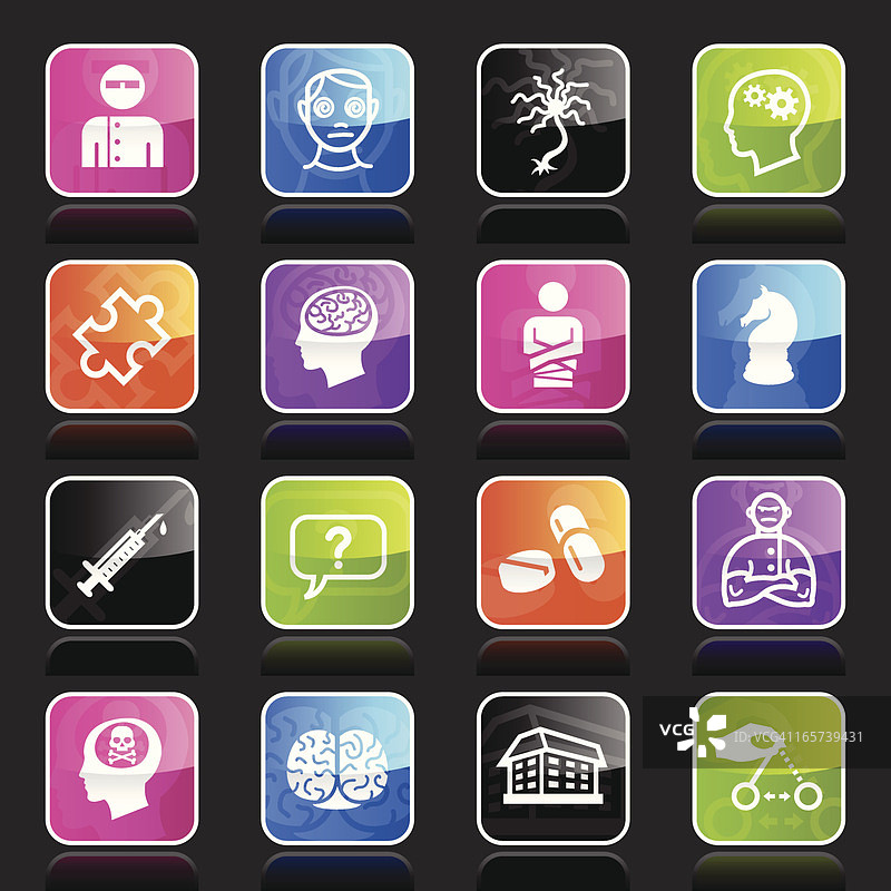 Ubergloss图标 - 心理学与精神病学图片素材