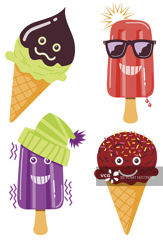 冰冻甜点图片素材