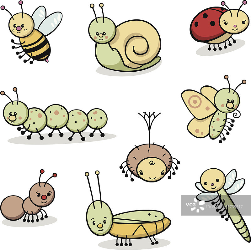 可爱的小动物图片素材