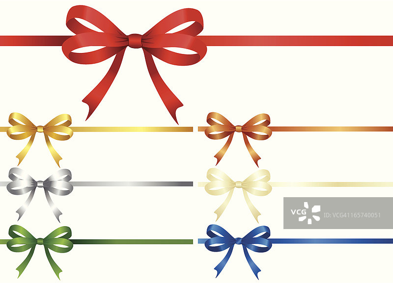 礼品彩带图片素材