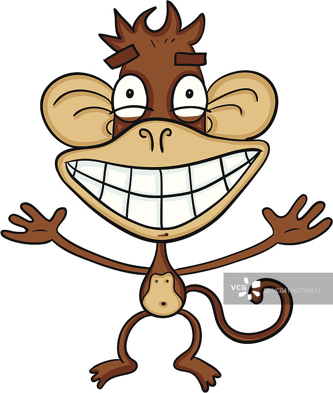 疯狂的猴子图片素材