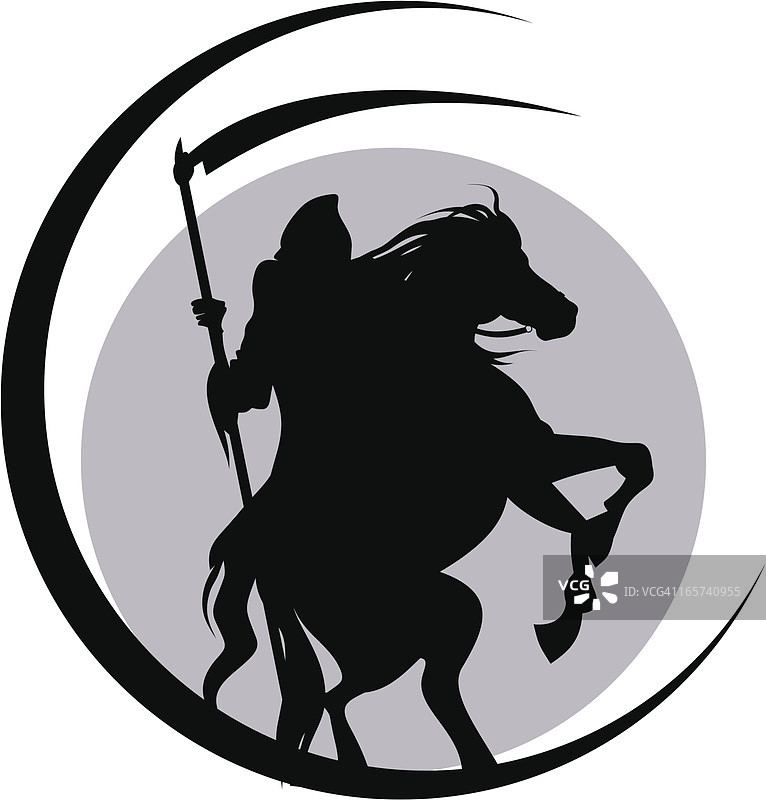 骑马的死神图片素材