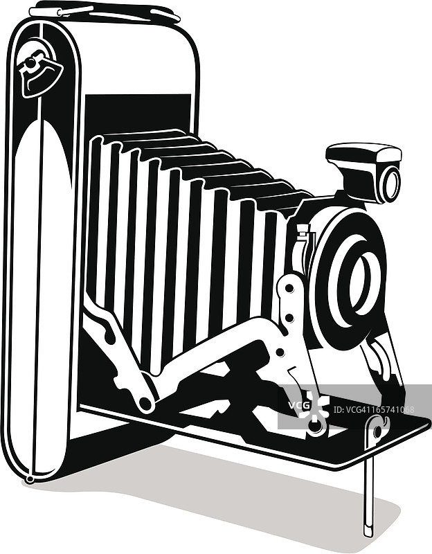 复古相机插画图片素材