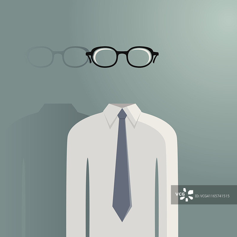 空心透明人图片素材