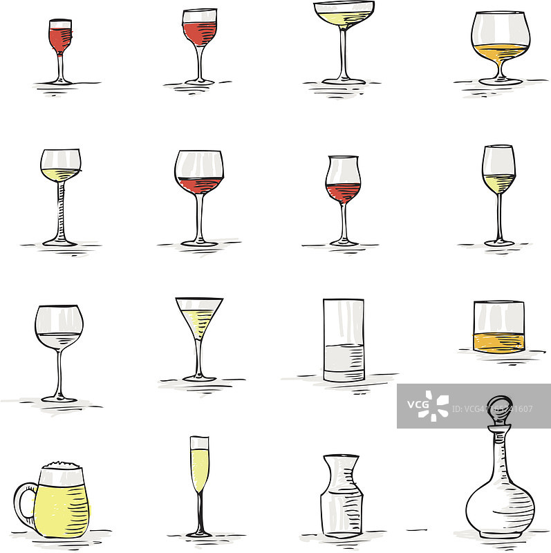 玻璃器皿图片素材