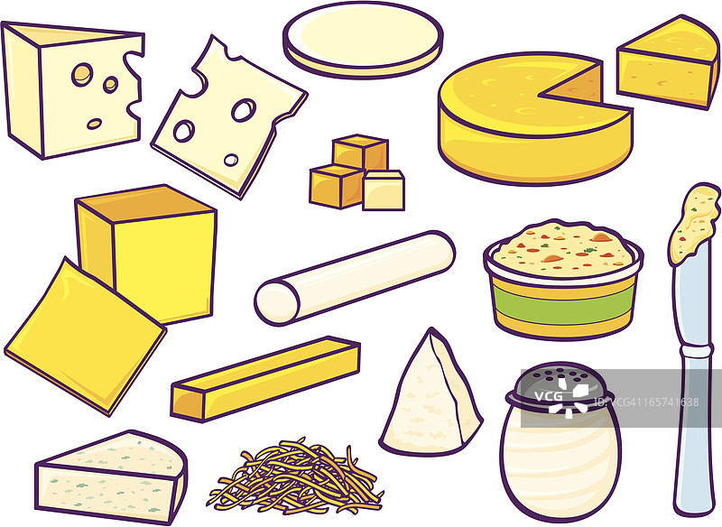 各种奶酪图片素材