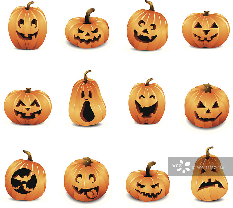 南瓜灯图片素材