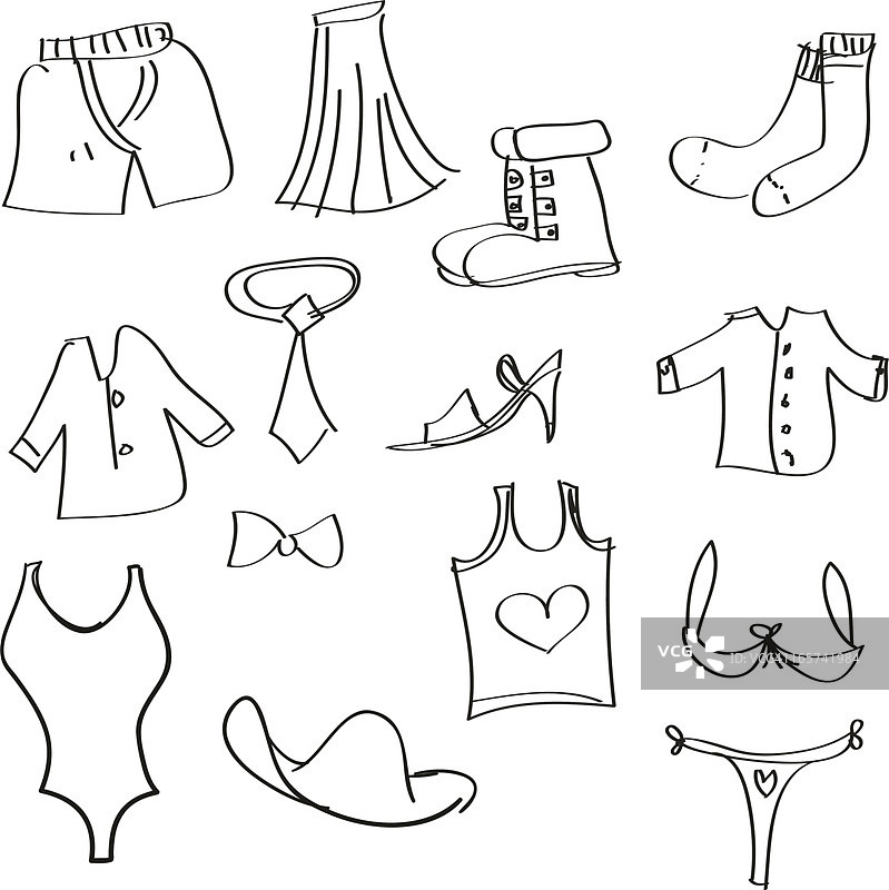 服装系列图片素材