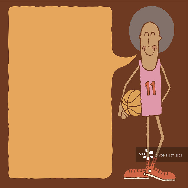 高个子（篮球运动员）图片素材