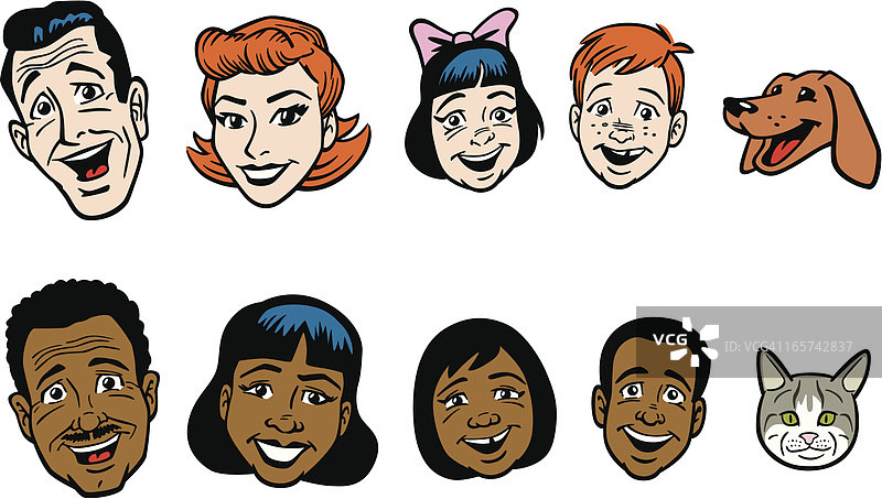 幸福家庭图片素材