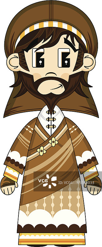 可爱的约瑟夫耶稣诞生人物图片素材