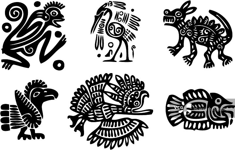 印第安人传统饰品图片素材