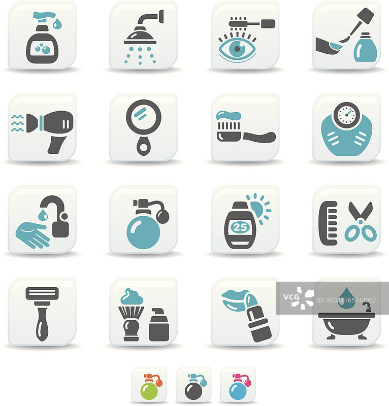 身体护理图标| Simicoso系列图片素材