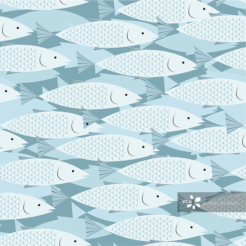 鱼群图片素材
