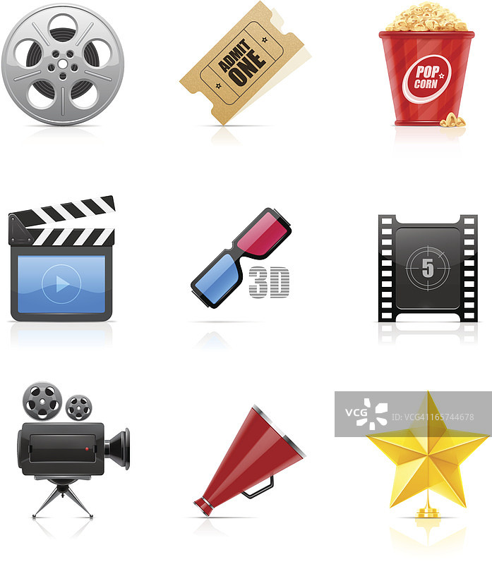 电影图标图片素材