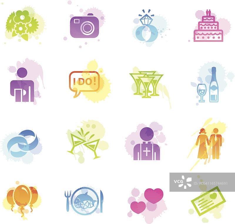 婚姻污渍图标图片素材