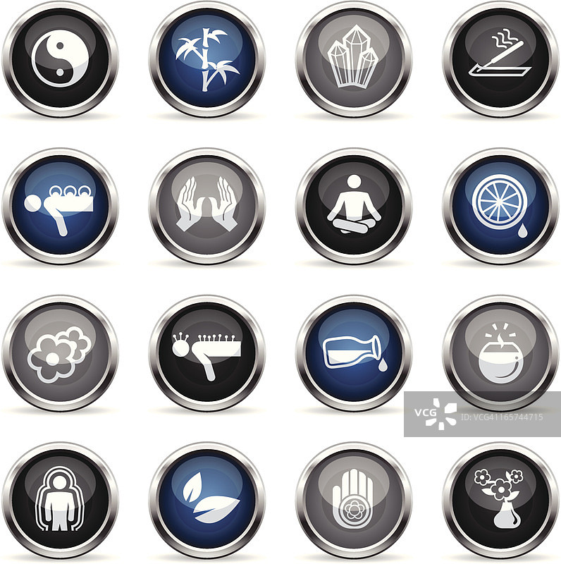 超级光面图标 - 替代医学图片素材