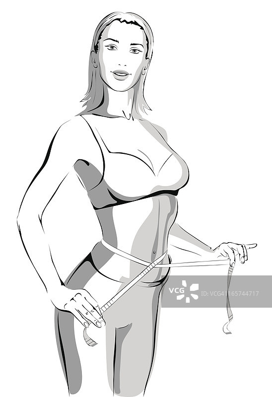 优雅的女孩图片素材