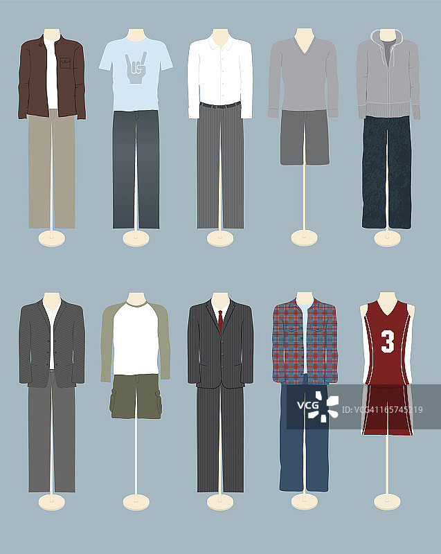 男士服装图片素材