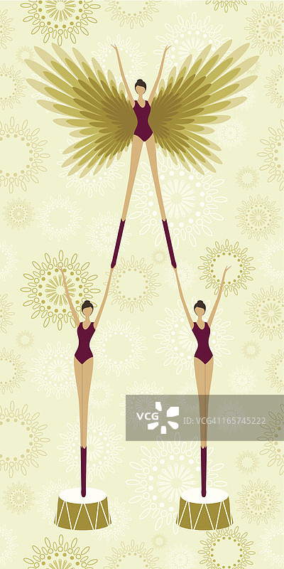 马戏团表演者图片素材