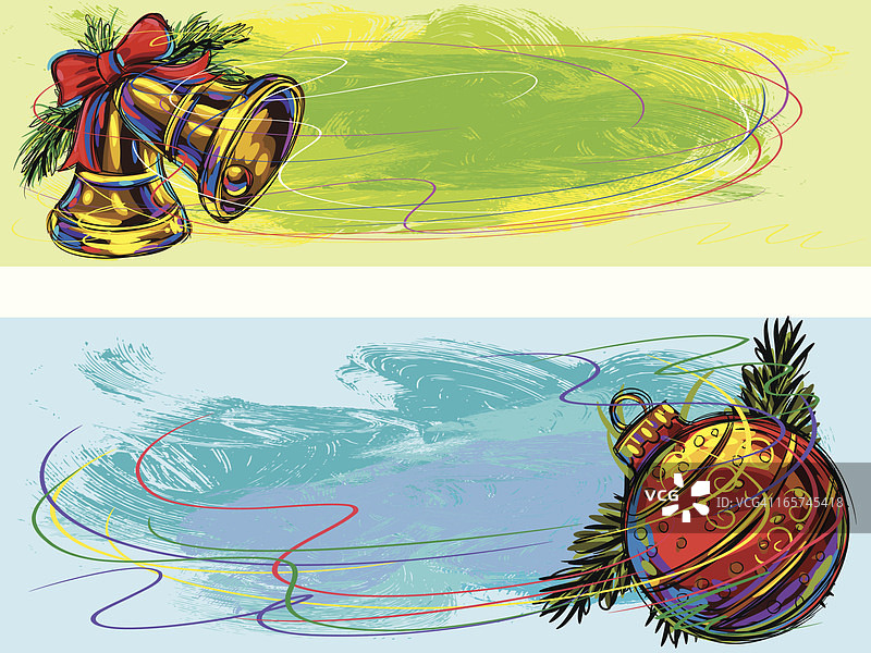 圣诞节banner/背景图片素材