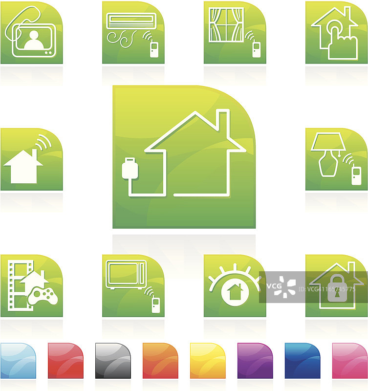 智能家居图标图片素材