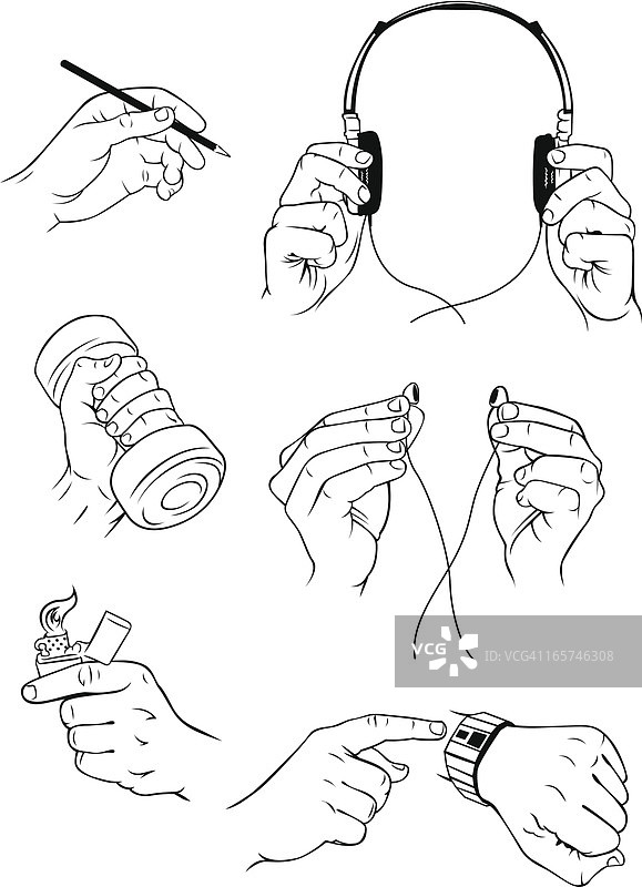 各种手势 4图片素材
