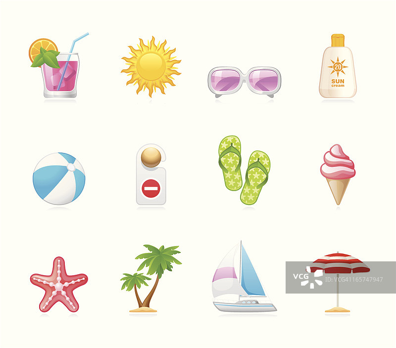 Hola 图标 - 海上假期图片素材