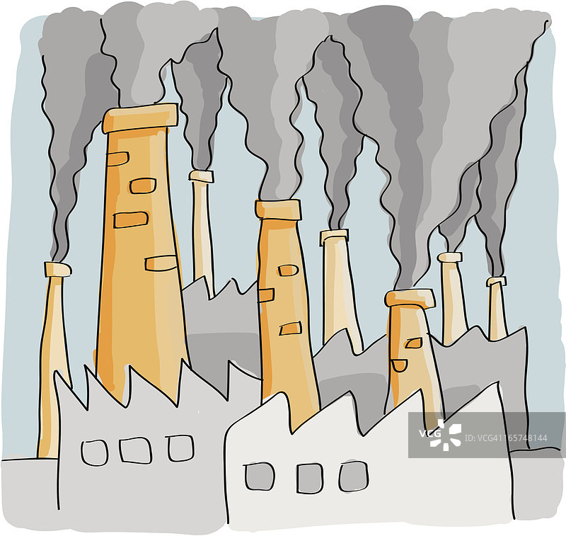 空气污染图片素材