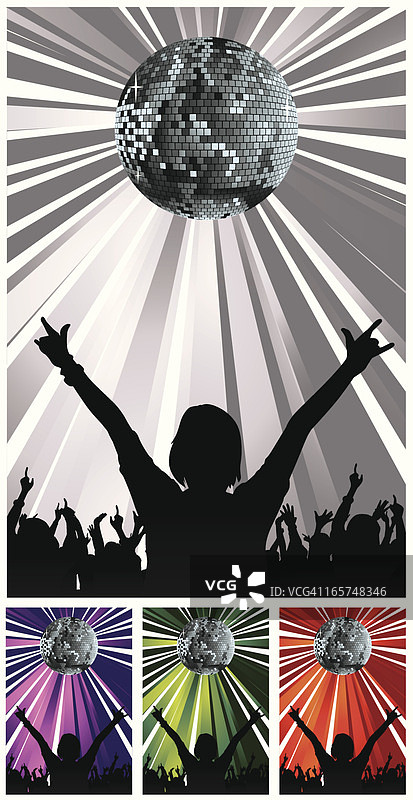 夜间派对图片素材