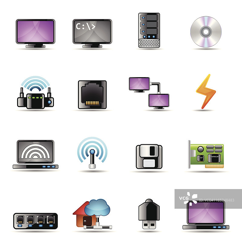 网络设备及组件|真实系列图片素材