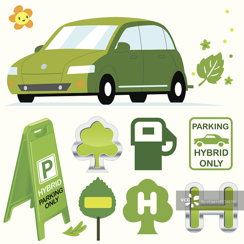仅限混合动力汽车图片素材