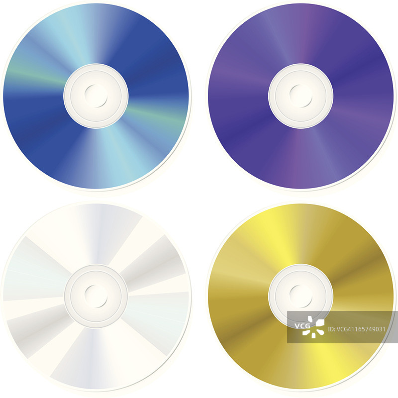 CD和DVD图片素材