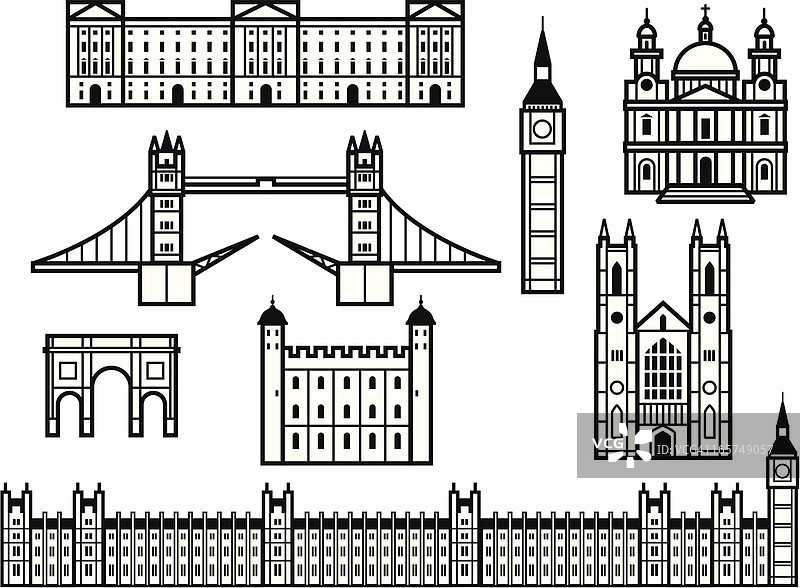 伦敦历史景观图片素材