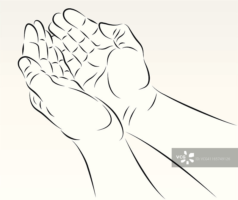 双手捧图片素材