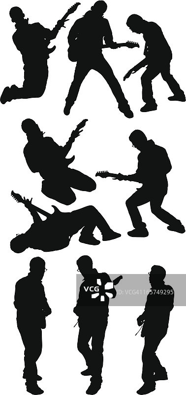 摇滚吉他英雄图片素材